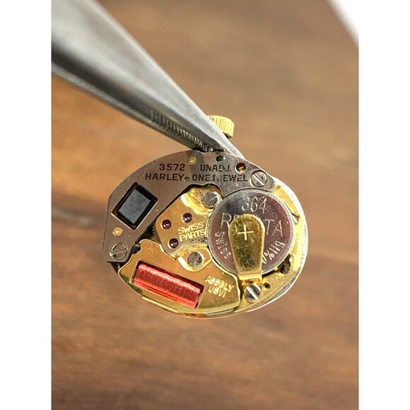 Jules Jurgensen Women's Watch Vintage Cocktail 14k Gold Diamond Swiss Quartz - Picture 7 of 15